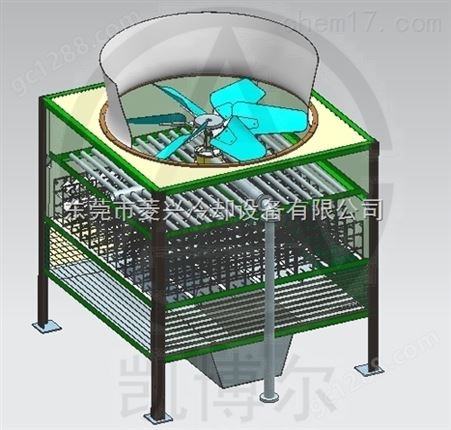 福建水轮机冷却塔—水轮机横流方型冷却塔
