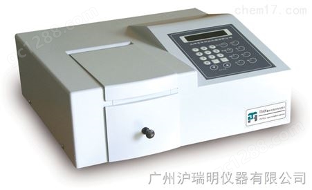 上海菁华754手动型紫外可见分光光度计技术指标说明