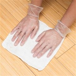 玉手厂家 山东手套厂家供应 一次性PVC手套 无粉食品级手套 可批发出售