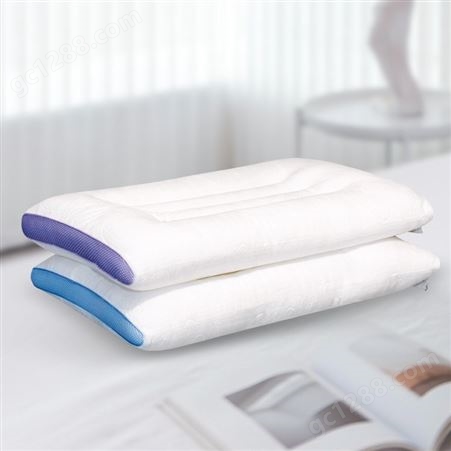 慕思 情侣低枕聚酯纤维家用低枕头(对装) PSZ1-159