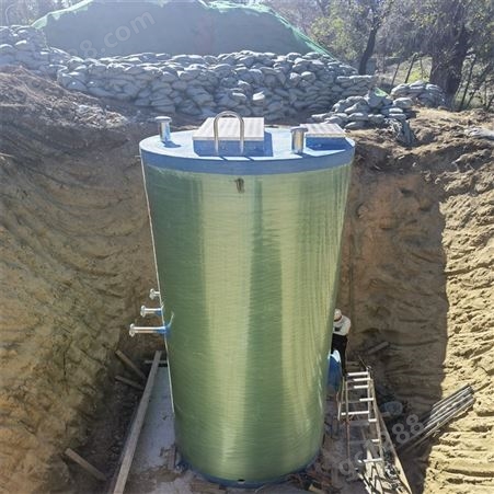 玻璃钢一体化泵站 雨水污水提升 预制全自动地埋式 废水处理设备
