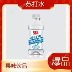 苏打水375ml无糖无汽瓶装含微量元素弱碱性水