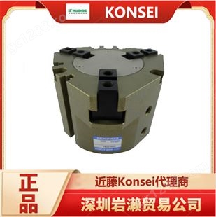 带橡胶盖的强力卡盘CKLG-50AS-L1-NO-ET3S1-Z 机床外围配件 KONSEI