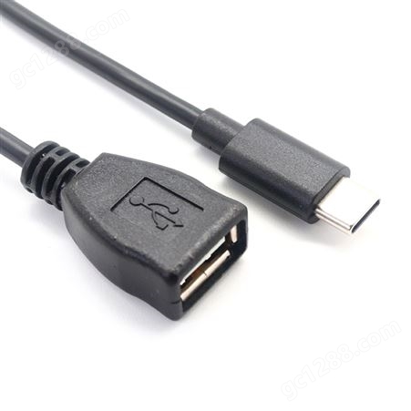专业定制USB A母转TYPE C移动电源线 充电数据线 平板手机电脑转接线