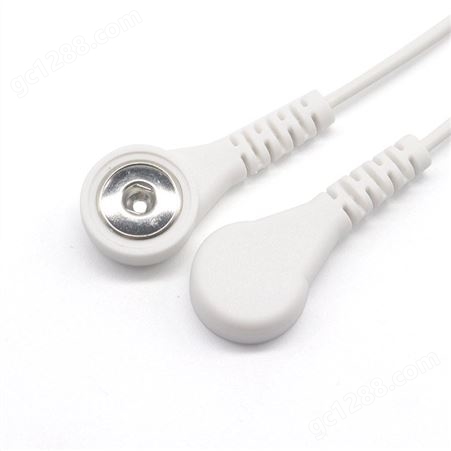 定制 Micro USB 转4.0电极母扣一拖二 按摩保健面膜线 颈椎按摩仪导线
