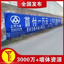 江北墙体喷绘广告,江北房地产墙体广告一般多少钱一平方