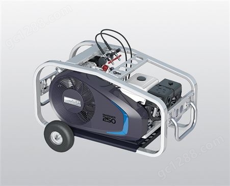 宝华设备 BAUER-100TE 高压空气压缩机 充气泵 流量100L/min