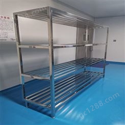 德满来 不锈钢三层置物架 厨房304仓储货架可支持定制