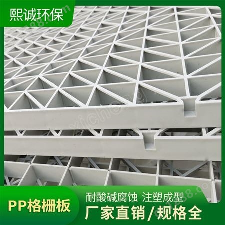 深灰色 耐酸防腐 质量保障 PP方形格栅板  规格可定做