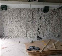 盈泽保温 承接无机纤维喷涂施工 地下室车库墙体喷涂工程