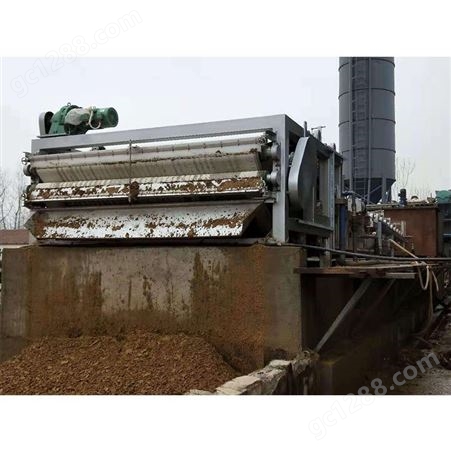 污泥带式压滤机 河道淤泥脱水设备 外壳材质坚固 处理量大 众业