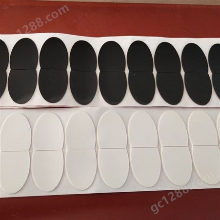 厂家双面胶硅胶垫 支持任色硅胶防滑垫 双面贴透明胶垫