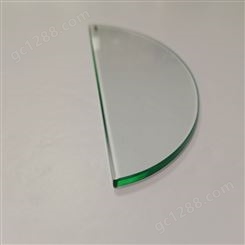 供应批量异形平板钢化玻璃 定制加工各种尺寸形状小玻璃片