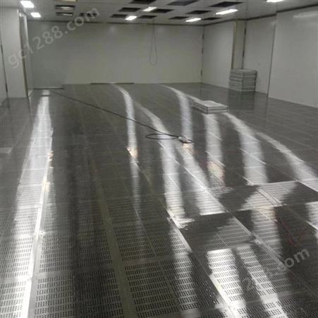 硫酸钙PVC防静电地板承载能力强 透明洁净 防滑可视化