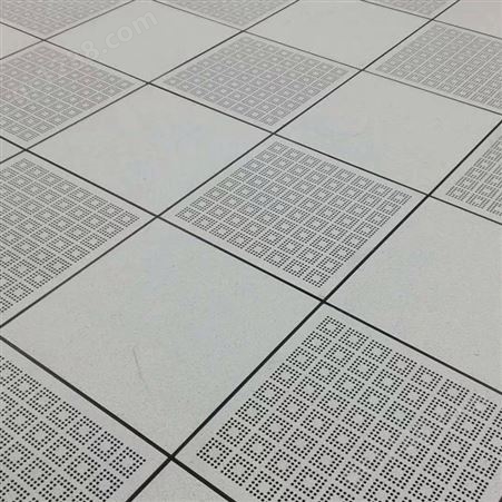 硫酸钙PVC防静电地板承载能力强 透明洁净 防滑可视化