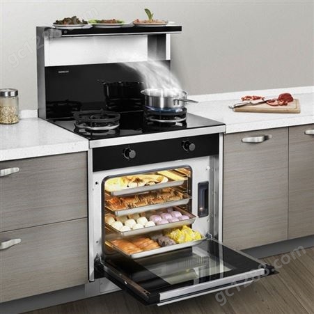 森歌/SENG M3Z带蒸箱一体集成灶 现代开放式厨房
