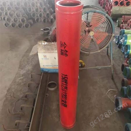 聚佳 地泵直管超耐磨泵管 高低压混凝土耐磨地泵管
