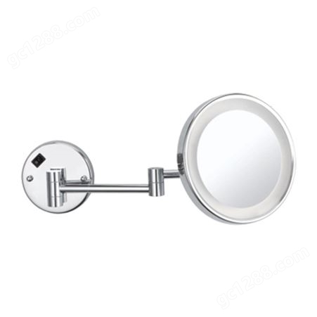 化妆镜 挂墙LED圆灯镜 定制LED灯镜解决方案