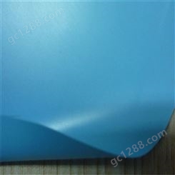 PVC防水膜 KBD-H-043 天蓝色0.20mm雨衣面料 下水裤用料