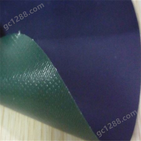 PVC夹网布 KBD-A-007 双色0.37mm防水雨披布 下水裤面料