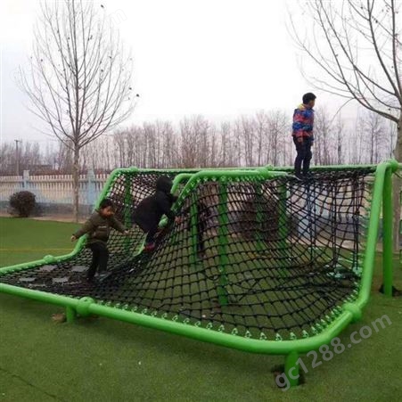 户外小区攀爬网 景区绳网体能拓展训练 爬网玩具