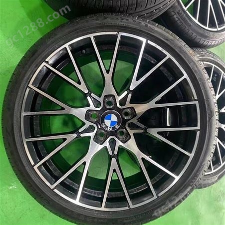 出售宝马19寸轮毂轮胎 德国进口锻造适合新老款3.4.5系 X1 2 3 4