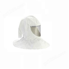 3M H-412头罩组合 实验室防化头罩 QC纤维 附1个安全帽及头箍