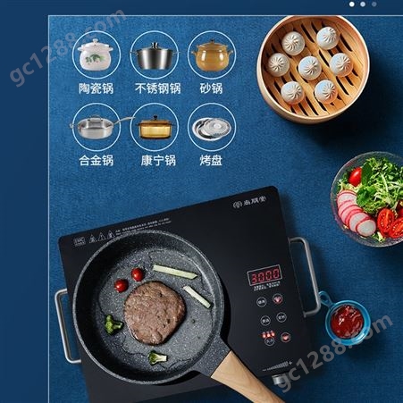 尚朋堂ST3005 家用多功能台式不挑锅煮茶爆炒菜3000W大功率电陶炉