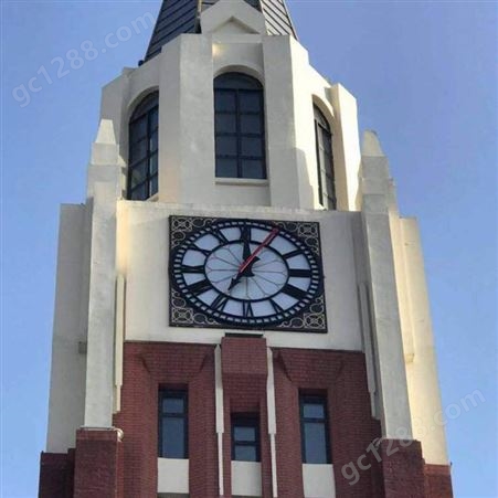 学校钟楼大钟表 墙体 科信牌两针子母钟闭环控制