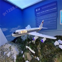 憬晨模型 飞机模型定制 飞机模型制作 飞机模型展览摆件