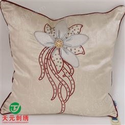 新中式抱枕刺绣靠包腰枕古典红木沙发靠垫套床头靠背靠枕含芯
