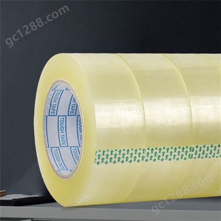 透明胶带 六盛包装 规格多样 样式宽度可定制 粘性强