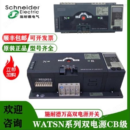 现货施耐德WATSGA-250/4P天津万高双电源